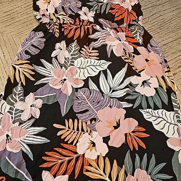 Floral maxi dress size L 12/14 NWT Bixby Nomad - Picture 3 of 13